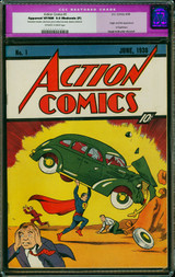 Action Comics #1 CGC 9.0 R Sees $452K in ComicConnect Event Auction