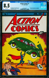 Action Comics #1 CGC 8.5 Sets New Record at $3.25M; ComicConnect Brokers Deal