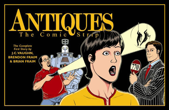 The collected edition of "Antiques: The Comic Strip", which ran weekly in Antique Trader beginning in June 2006.