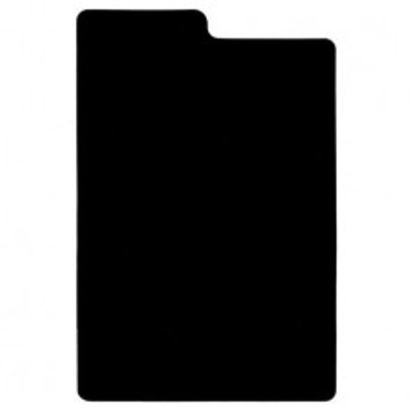 Black Plastic Comic Title Dividers