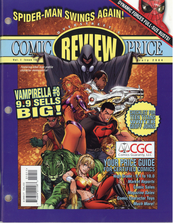 Overstreet Comic Price Review #10 Teen Titans