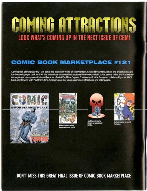 Comic Book Marketplace Volume 3 #120