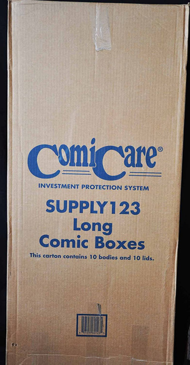 Comicare Long Comic Box - folded