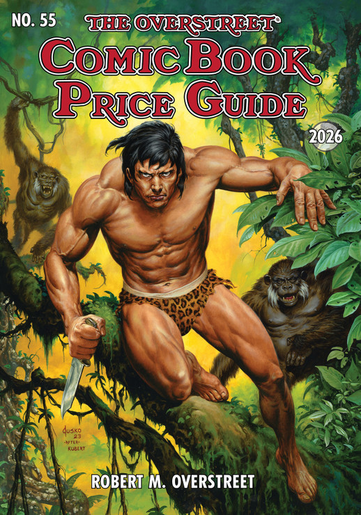 The Overstreet Comic Book Price Guide #55 Tarzan Cover