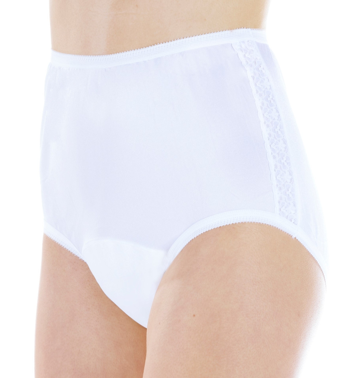 Lace High Waisted Bladder Leak Underwear