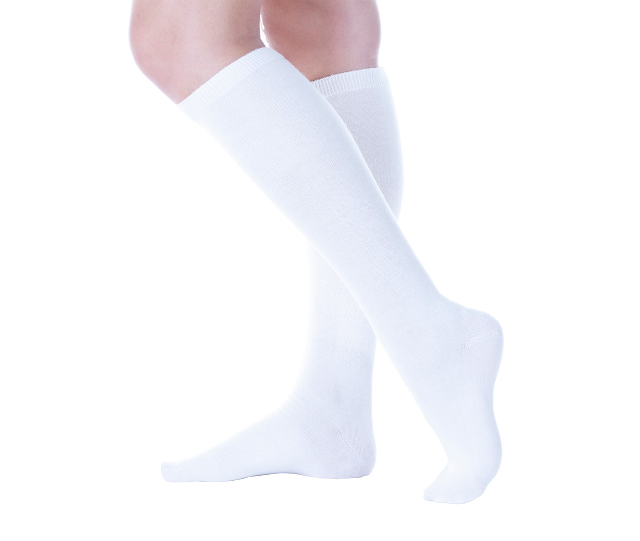 cotton knee socks