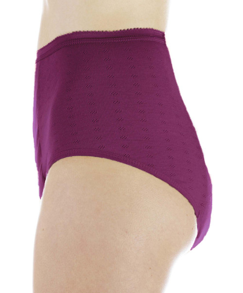  Wearever Womens Cotton Comfort Incontinence Panties For  Bladder Control