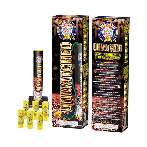 Unmatched - 5 Canisters w tail or mine (Case)