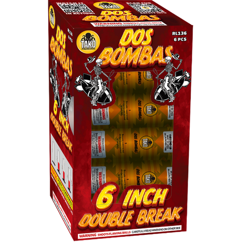 6 Dos Bombas - Double-Break Canisters