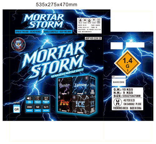 MORTAR STORM CASE 1/4