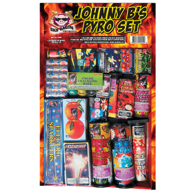 Johnny Bs Pyro Set (S&S) - Neon Boom Fireworks