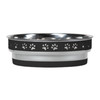 Loving Pets Corsa Pet Bowl Stealth Black, 1ea/SM