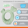 Nylabone Sensory Material Puppy Teething Ring Chicken, 1ea/SMall/Regular  Up To 25 Ibs. 1 ct