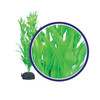 Weco Products Freshwater Series Bamboo Leaf Aquarium Plant Green, 1ea/18 in