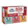 Natural Balance Ultra Protein Cuts in Gravy Wet Cat Food Variety Pk (Chk, Sal, Dk)2.7 oz 12pack