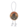 Territory Dog Natural Leather Color Bigfoot Tug Toy 14in.