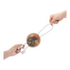 Territory Dog Natural Leather Color Bigfoot Tug Toy 14in.
