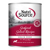 Nutrisource Dog Select Grain Free Seafood 12.3oz. (Case of 12)