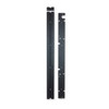 Aquatic Life Endcap for Hybrid T5HO LED Mounting System Black, 1ea/18in.