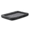 MidWest Homes for Pets Bolster Dog Bed Pearl Gray 1ea/20in X 30in.