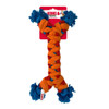 KONG Rope Rally Bone Red/Orange/Blue MD