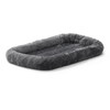 MidWest Homes for Pets Bolster Dog Bed Pearl Gray 1ea/12in X 18in.