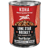 Koha Dog Grain Free Lone Star Stew 12.7oz.(Case of 12)