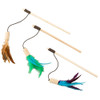 Spot Cat-Bernet Cork Teaser Wand Cat Toy Assorted 36 In