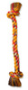 Mammoth Pet Products Cottonblend 2 Knot Rope Tug Toy Multi-Color 1ea/48 in