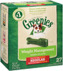 Greenies Weight Management Dog Dental Treats 1ea/27 oz, 27 ct, Regular
