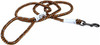K9 Explorer Reflective Braided Rope Snap Leash - Campfire Orange 6' Lead