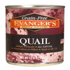 Evangers Grain-Free Quail Canned Dog and Cat Food 12Ea/12.8 Oz, 12 Pk