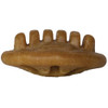 Starmark Dog Everlasting Treat with Dental Ridges Chicken Medium Brown 2.5" x 2.5" x 1"