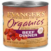 Evangers Organics Beef Dinner Canned Dog Food 12Ea/12.8 Oz, 12 Pk