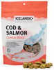 Icelandic+ Cod & Salmon Combo Bites Fish Dog Treats, 3.52 oz. Cherry Red Multi 38C