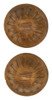 Starmark Everlasting Treats Large Chicken 2 pack Brown 3.5" x 3.5" x 1.5"