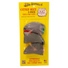 Dr. A.C Daniels Flannel Catnip Mouse Cat Toy Grey 3 Pk