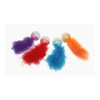 Multipet Lattice Ball With Feather Cat Toy 2Pk