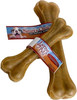 Loving Pets Nature's Choice 100% Natural Rawhide Pressed Bones 6" Long (1 Bone)