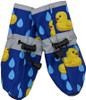 Fashion Pet Rubber Ducky Dog Rainboots Royal Blue Medium