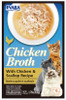 Inaba Chicken Broth with Chicken and Scallop Recipe Side Dish for Cats 1.76 oz