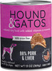 Hound & Gatos Dog Grain Free Pork & Pork Liver 13Oz (Sold in Quantity of: 12)