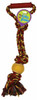 Sentry Crazy Paws Tug Toy Group Inchb Inch Rope With Tennis Ball Assorted 20 In