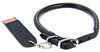 Circle T Pet Leather Round Collar - Black 14" Neck