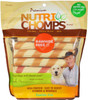 Nutri Chomps Wrapped Twist Dog Treat Assorted Flavors 12 count