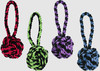 Multipet Nuts For Knots With Tug Toy Knotted Rope With Tug Assorted 4 In