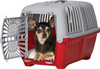 MidWest Spree Plastic Door Travel Carrier Red Pet Kennel -  X-Small - 1 count