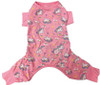 Fashion Pet Unicorn Dog Pajamas Pink XX-Small