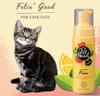 Pet Head No-Rinse Foam for Cats Lemonberry with Lemon Oil -  6.7 oz