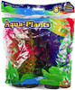 Penn Plax Colorful Aquarium Plastic Plant Pack 8" Assorted Colors 6 count